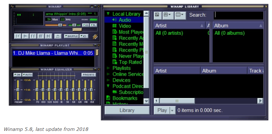 Winamp 公开源代码